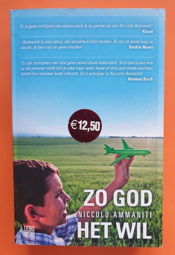 Roman Niccolò Ammaniti 'Zo God het wil", Ophalen of Verzenden, Zo goed als nieuw