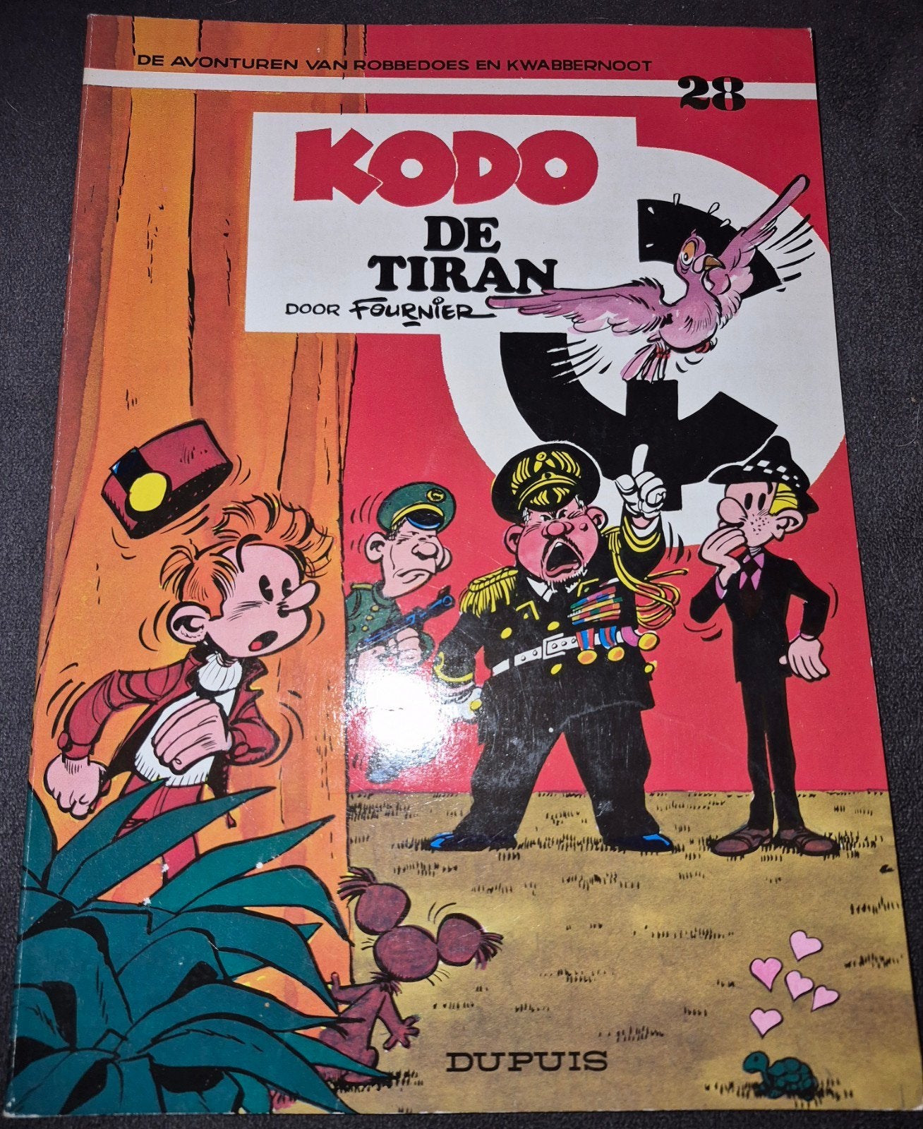 Robbedoes en Kwabbernoot - Kodo de Tiran - Nr 28 (1e druk), Eén stripboek, Ophalen of Verzenden, Nieuw