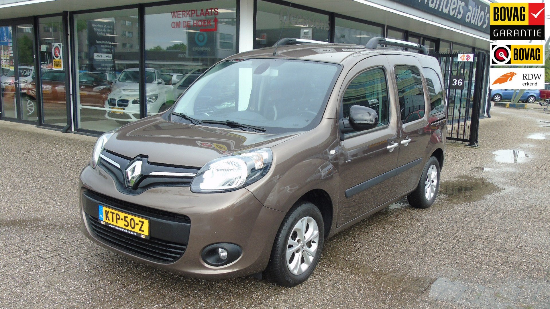 Renault Kangoo Family 1.2 TCe Limited Start&Stop, Voorwielaandrijving, Gebruikt, 4 cilinders, Bruin
