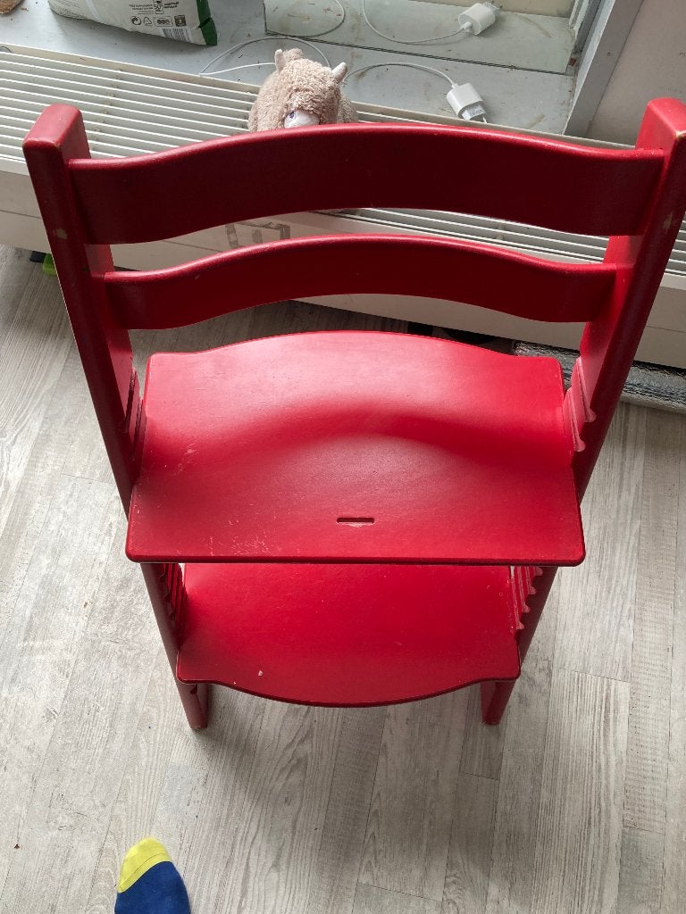 Stokke stoel, Ophalen of Verzenden, Gebruikt, Meegroeistoel