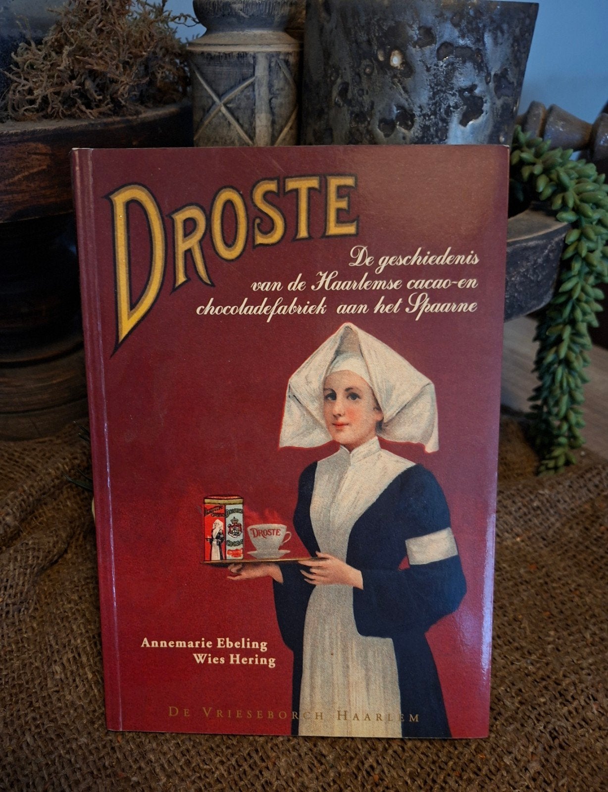 Droste: Geschiedenis Haarlemse cacao- en chocoladefabriek, Antiek en Kunst, Ophalen of Verzenden
