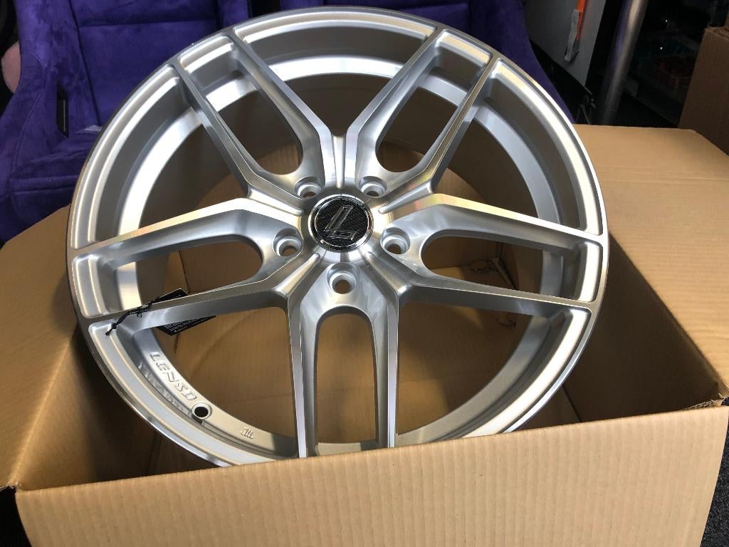 Lenso Jager Bayern Silver 18 x 8.0J ET42 5x112, Ophalen of Verzenden