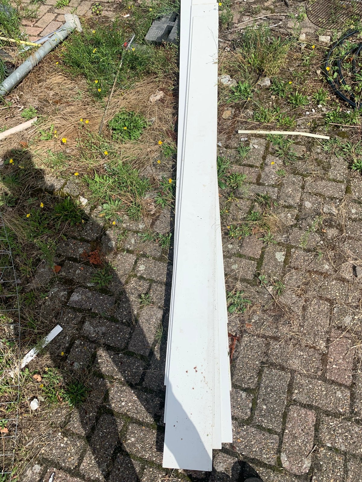 Trespa platen 240 cm lang, 16 cm breed, Doe-het-zelf en Verbouw, Ophalen, Gebruikt, HPL, Minder dan 20 mm