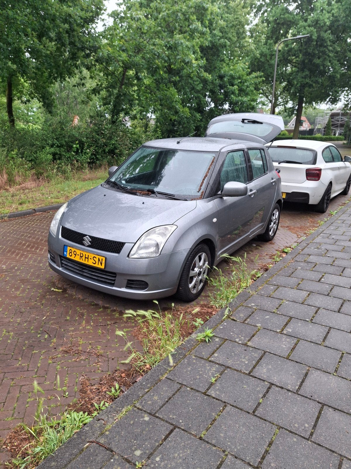 Suzuki Swift 1.3 5D 2005 Grijs, Auto's, Suzuki, Voorwielaandrijving, 40 €/maand, 965 kg, 400 kg