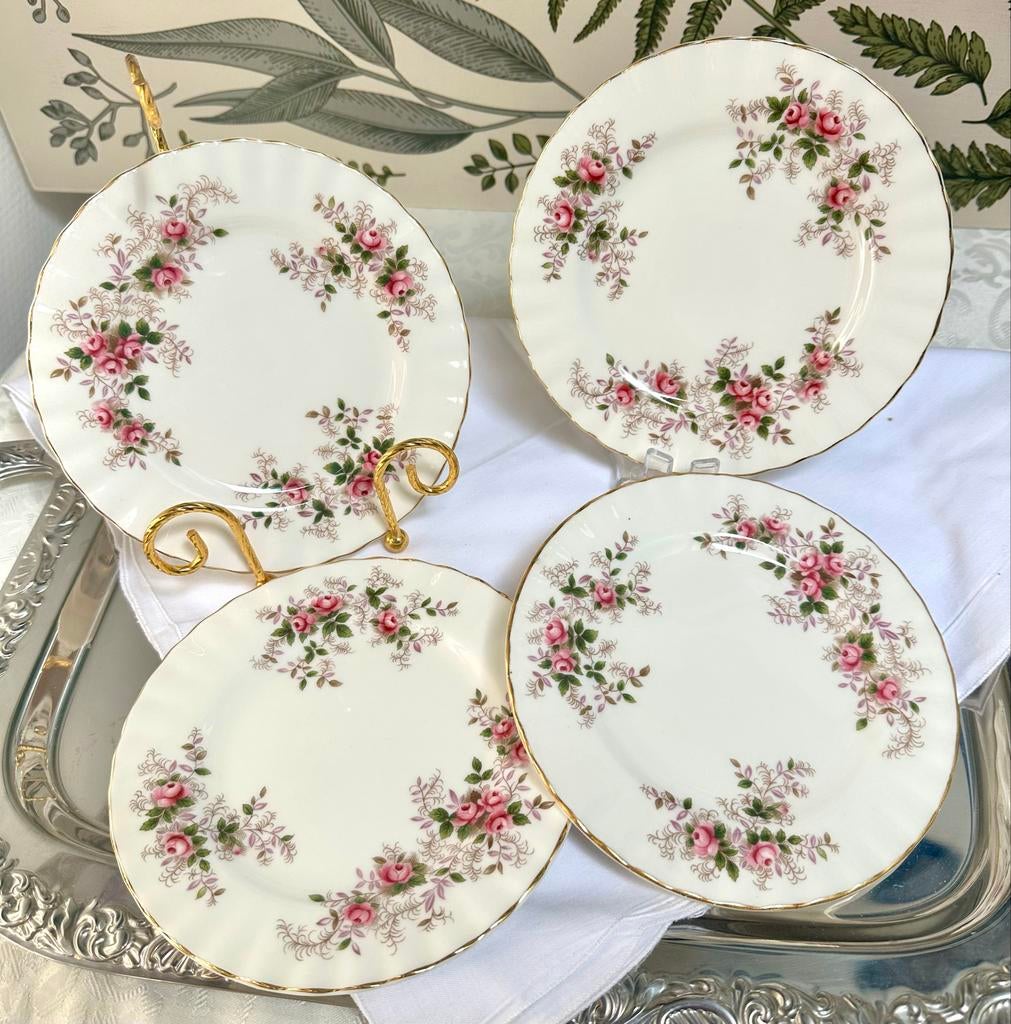 Set van 4 Royal Albert Old Country Roses zijborden, Ophalen of Verzenden