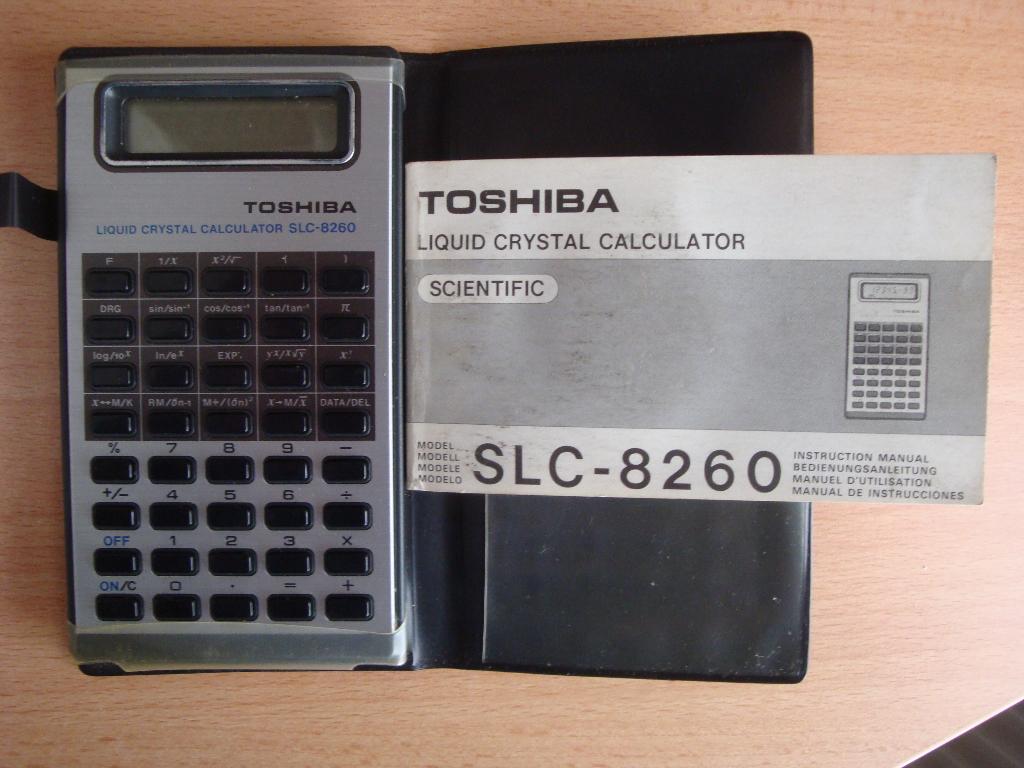 Rekenmachine Toshiba SLC-8260 scientific, Ophalen of Verzenden, Gebruikt