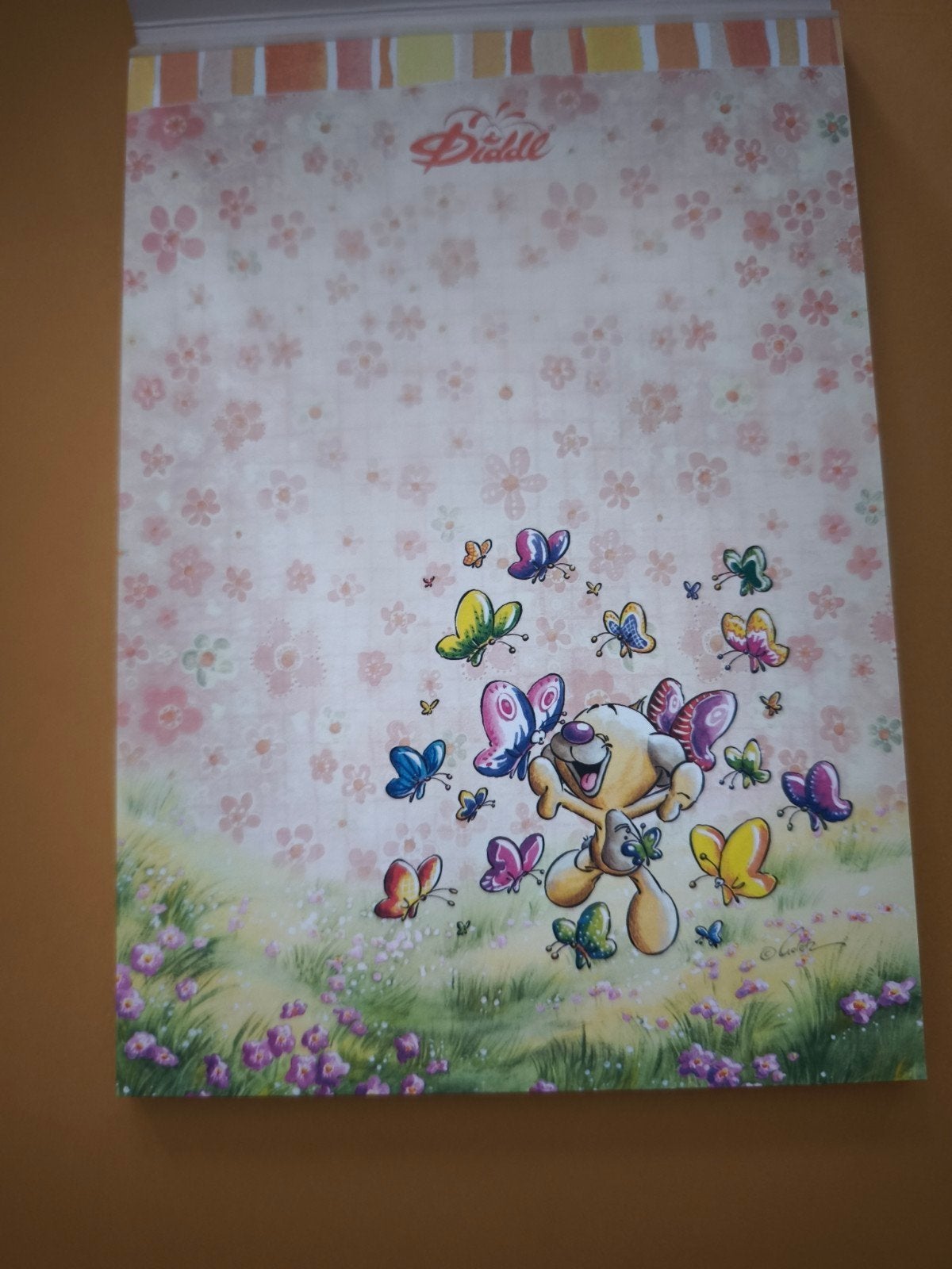 Diddl A5-blaadje uit blok, Ophalen of Verzenden, Maandkalender