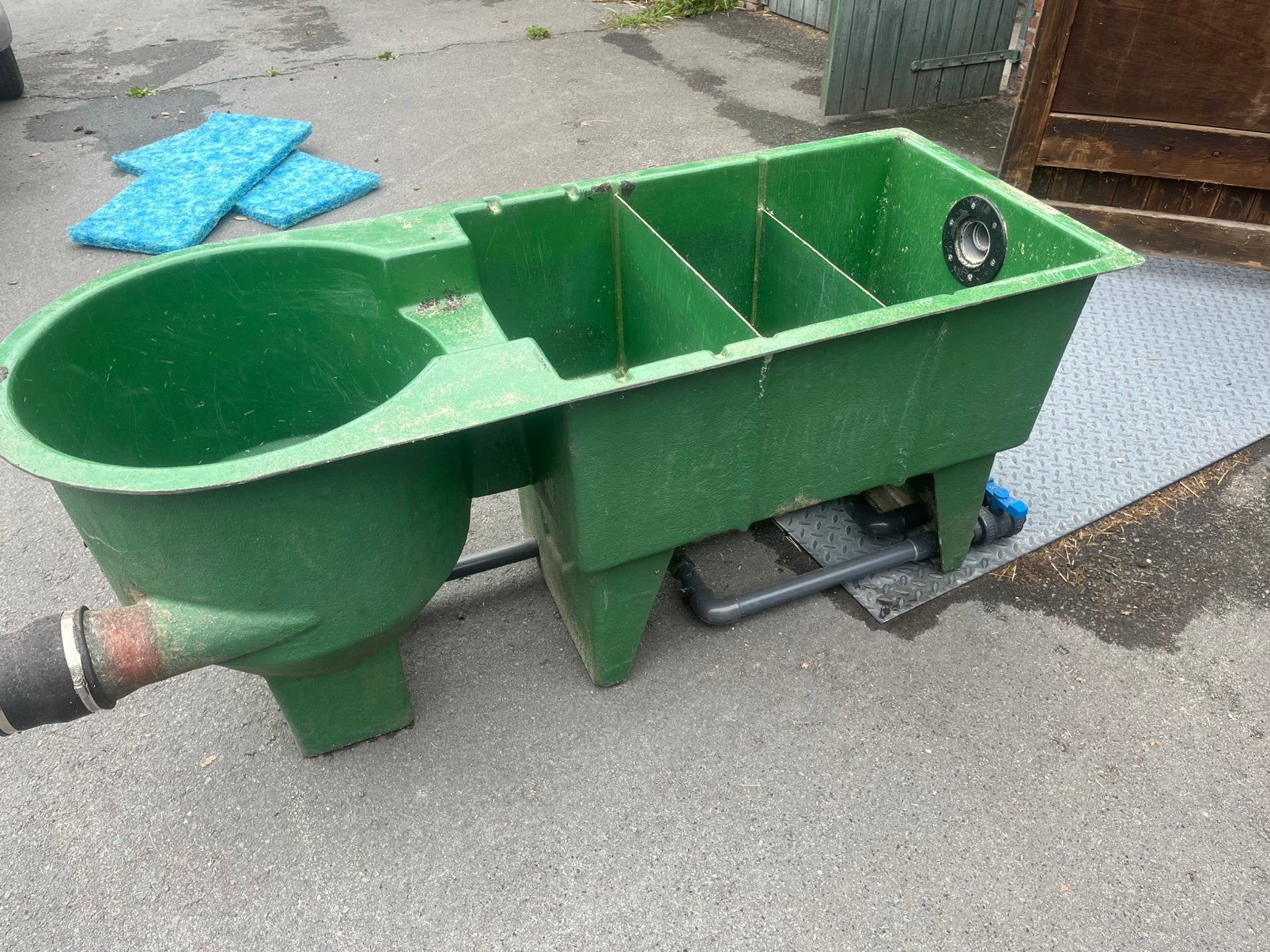 3 kamerfilter met vortex 15000 liter koi, Ophalen of Verzenden, Zo goed als nieuw, Vijverfilter