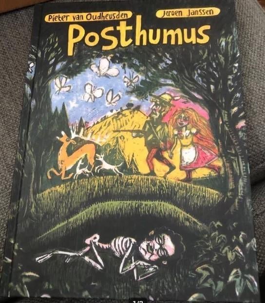 Posthumus pieter van oudheusden hardcover C1, Eén stripboek, Ophalen of Verzenden, Zo goed als nieuw