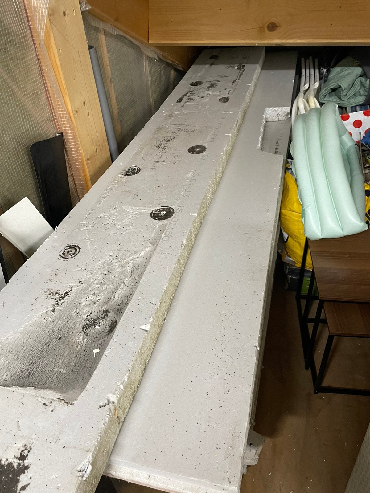 Gebruikte Pir-platen 8cm dik. Gratis., Doe-het-zelf en Verbouw, Isolatie en Afdichting, 4 tot 8 cm, Gebruikt, 5 tot 10 m², Hardschuim (Pir)