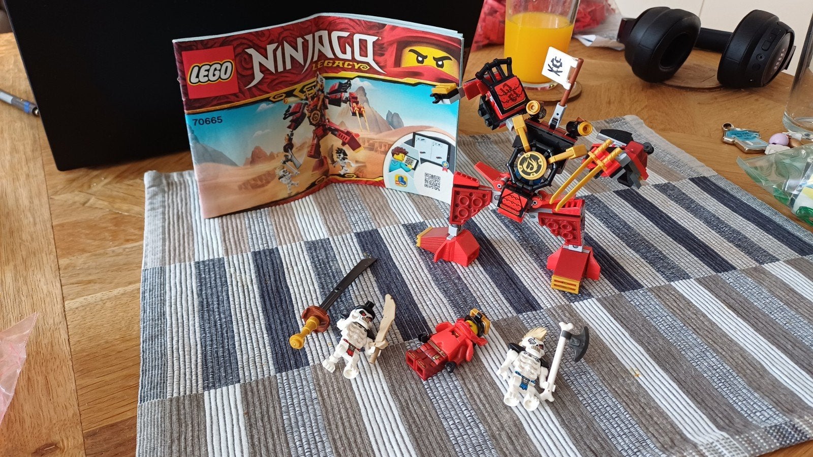 Lego Ninjago 70665 The Samurai Mech, Kinderen en Baby's, Lego, Ophalen of Verzenden, Compleet, Zo goed als nieuw