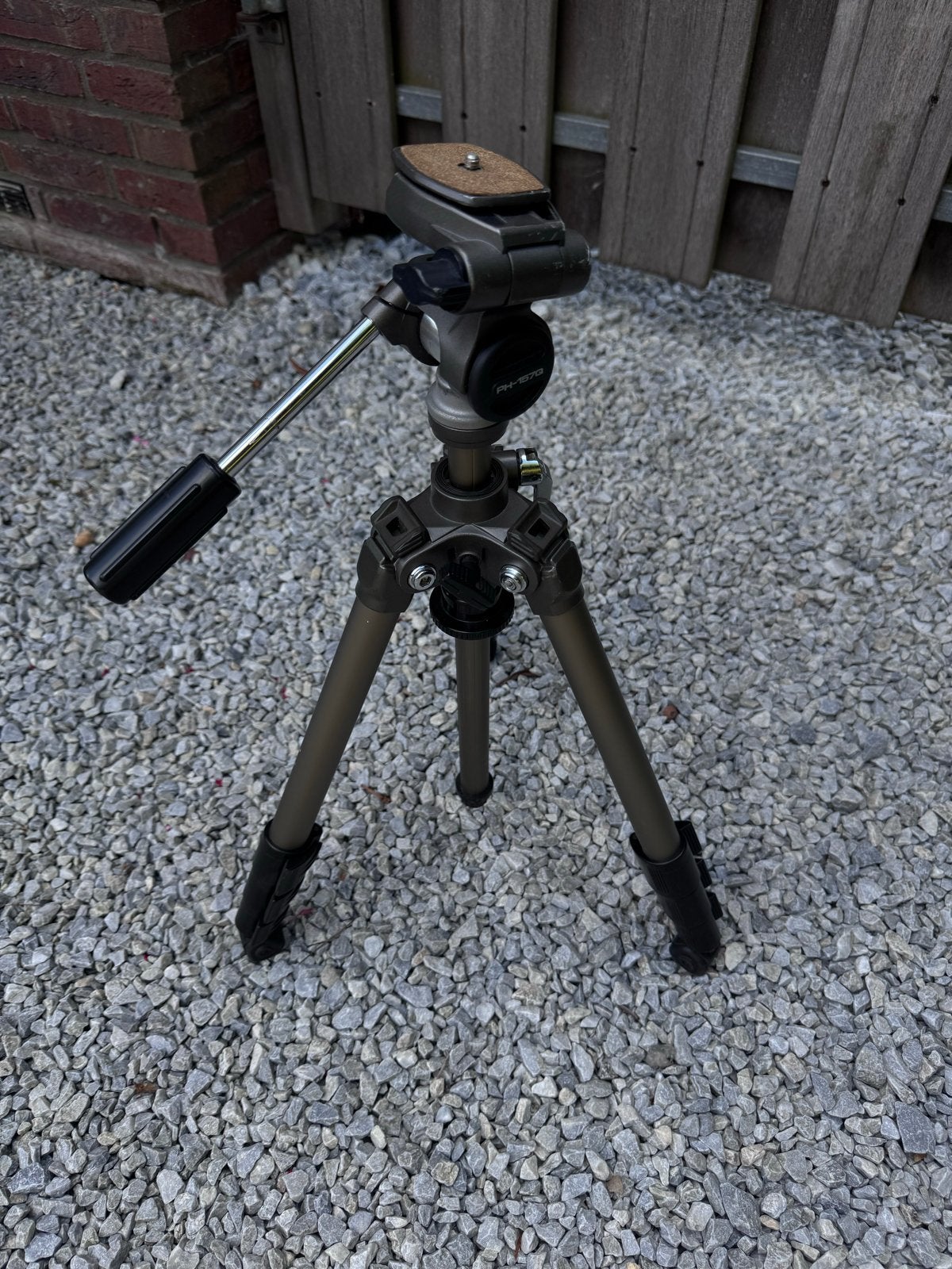 Velbon PH-157Q Statief met draagtas, Ophalen, Gebruikt, Velbon, Driepoot