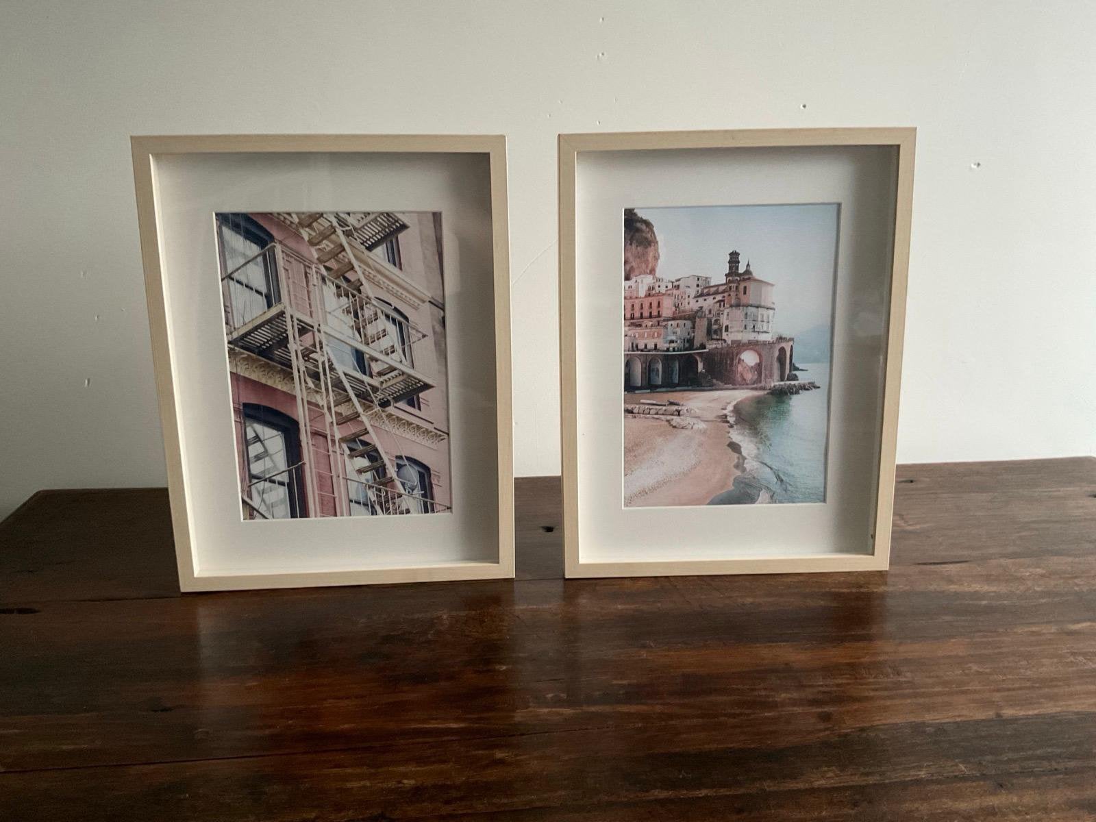 Fotolijsten Ikea 30x40 cm inclusief posters van Desenio, Ophalen, Zo goed als nieuw