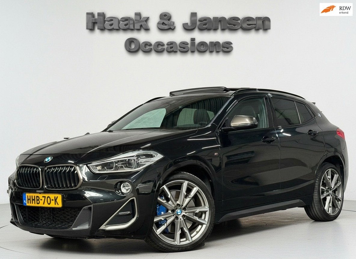 BMW X2 M35i High Executive Pano H&K Cruise Navi Alcantara, Automaat, 1998 cc, X2, Gebruikt