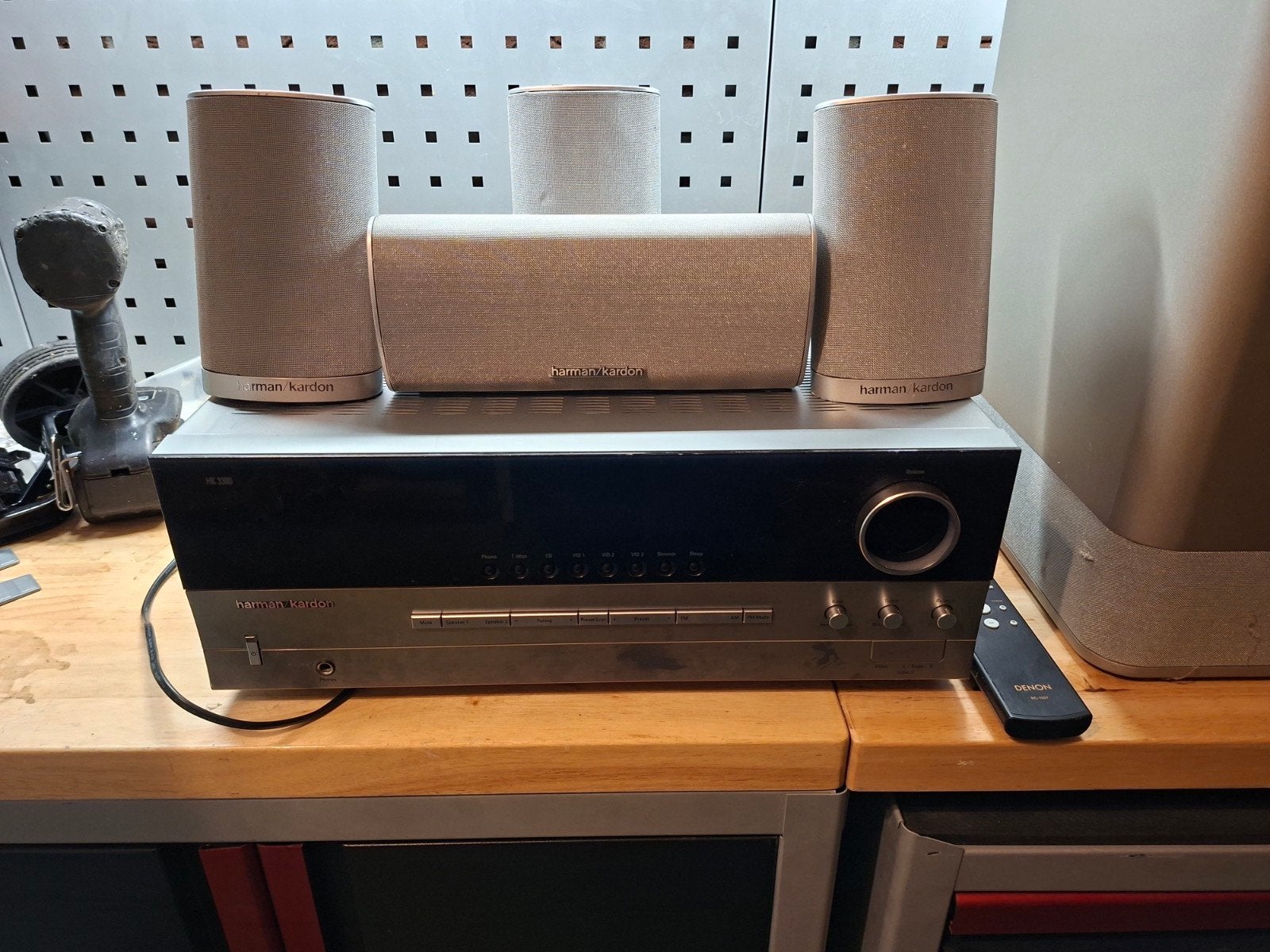 Harman Kardon AVR 230 Home Cinema Set, Audio, Tv en Foto, Home Cinema-sets, Gebruikt, 70 watt of meer, 5.1-systeem, Overige spelers