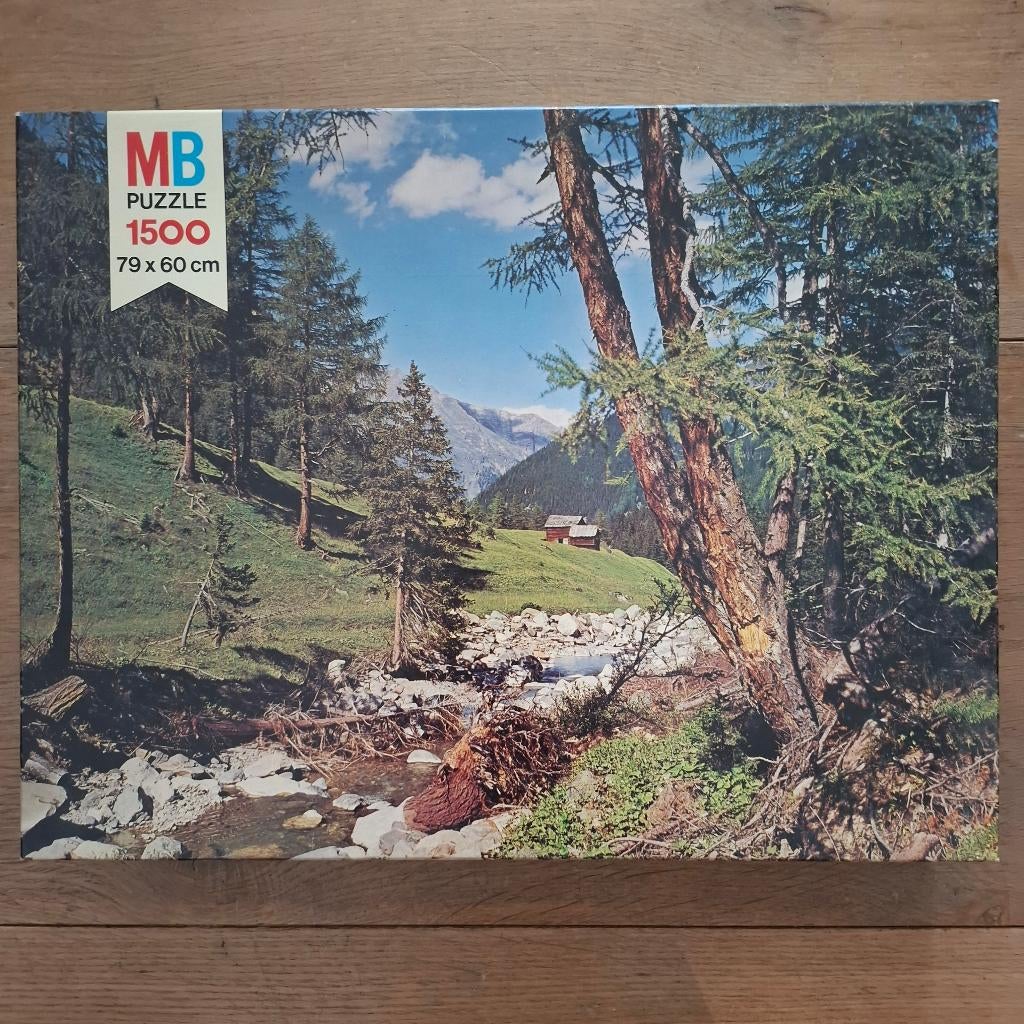 Puzzel fimbertal oostenrijk, Hobby en Vrije tijd, Denksport en Puzzels, Ophalen of Verzenden, 500 t/m 1500 stukjes, Zo goed als nieuw