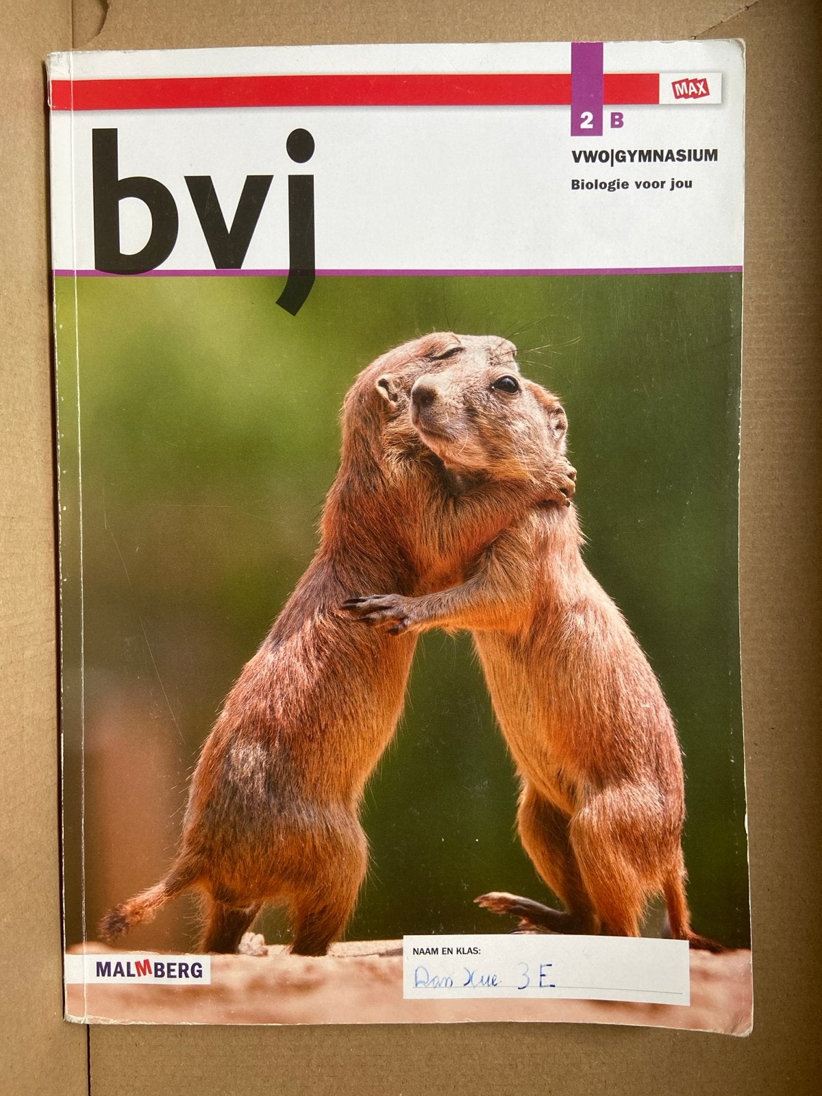 Bvj Biologie voor jou VWO|GYMNASIUM 2B Malmberg, Ophalen of Verzenden, Beta, Gelezen, WO