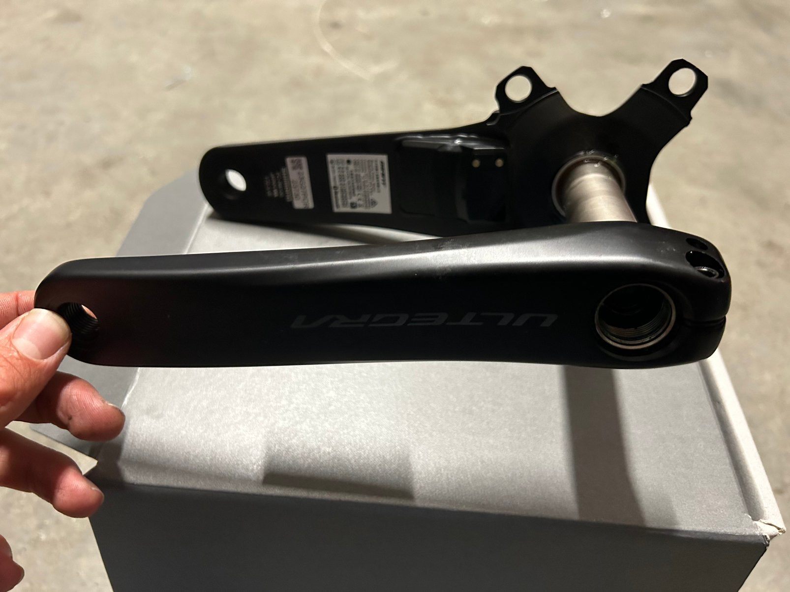 Shimano Ultegra 12 speed 172.5mm crankstel met powermeter, Fietsen en Brommers, Fietsonderdelen, Ophalen of Verzenden