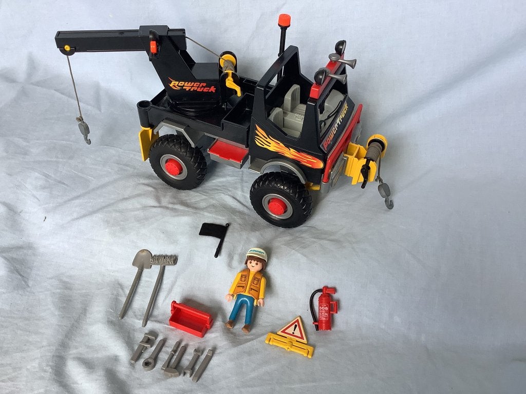 Playmobil 3994 Power Truck-takelwagen-sleeptruck, Ophalen of Verzenden, Gebruikt