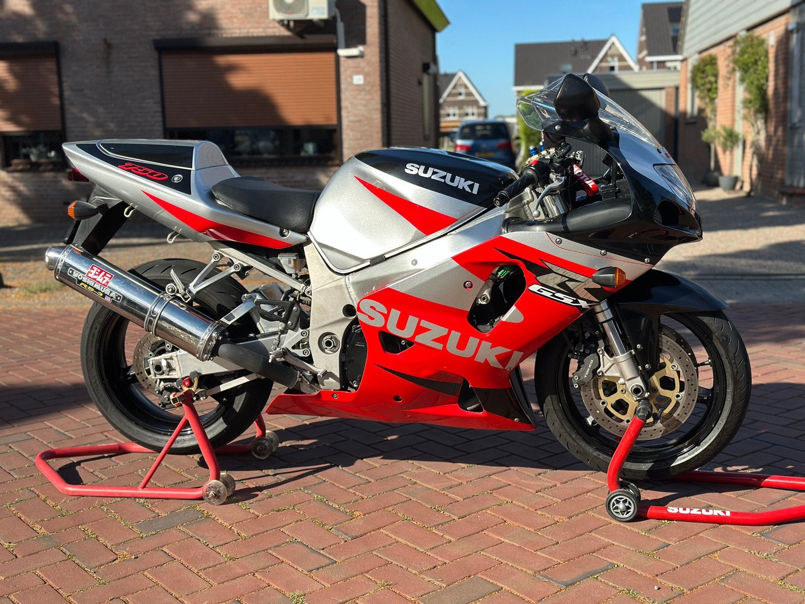 Suzuki GSX-R 750 K2 2002 - Recent onderhoud en nieuwe onderd, Motoren, Motoren | Suzuki, Sportuitlaat, 4 cilinders, Motorrijbewijs A
