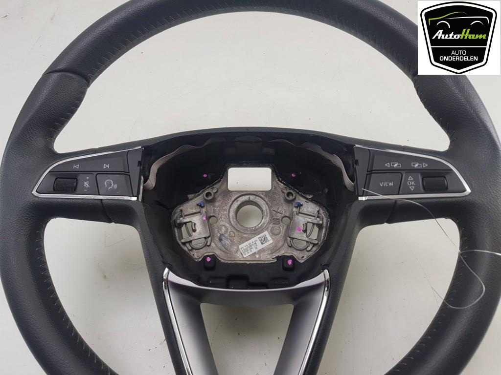 Stuur Seat Ibiza V (KJB) (2018-08/..) 6F0419091B, Service@seat.de, Seat, Seat Deutschland GmbH, Gebruikt