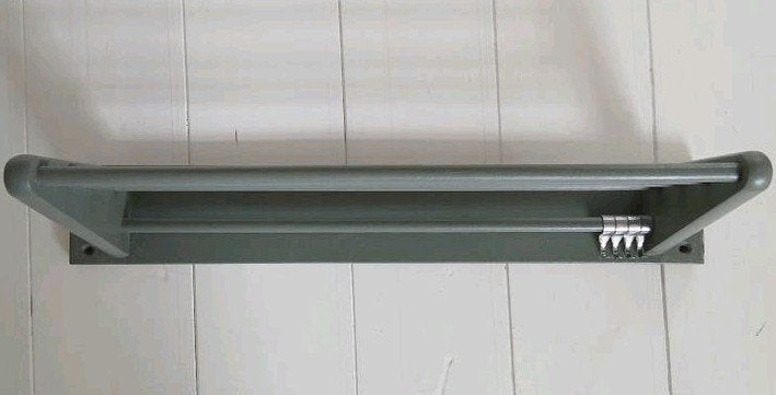 Vintage Bruynzeel Pannenrek, (1950), Minder dan 100 cm, 25 tot 50 cm, Groen, 50 tot 100 cm