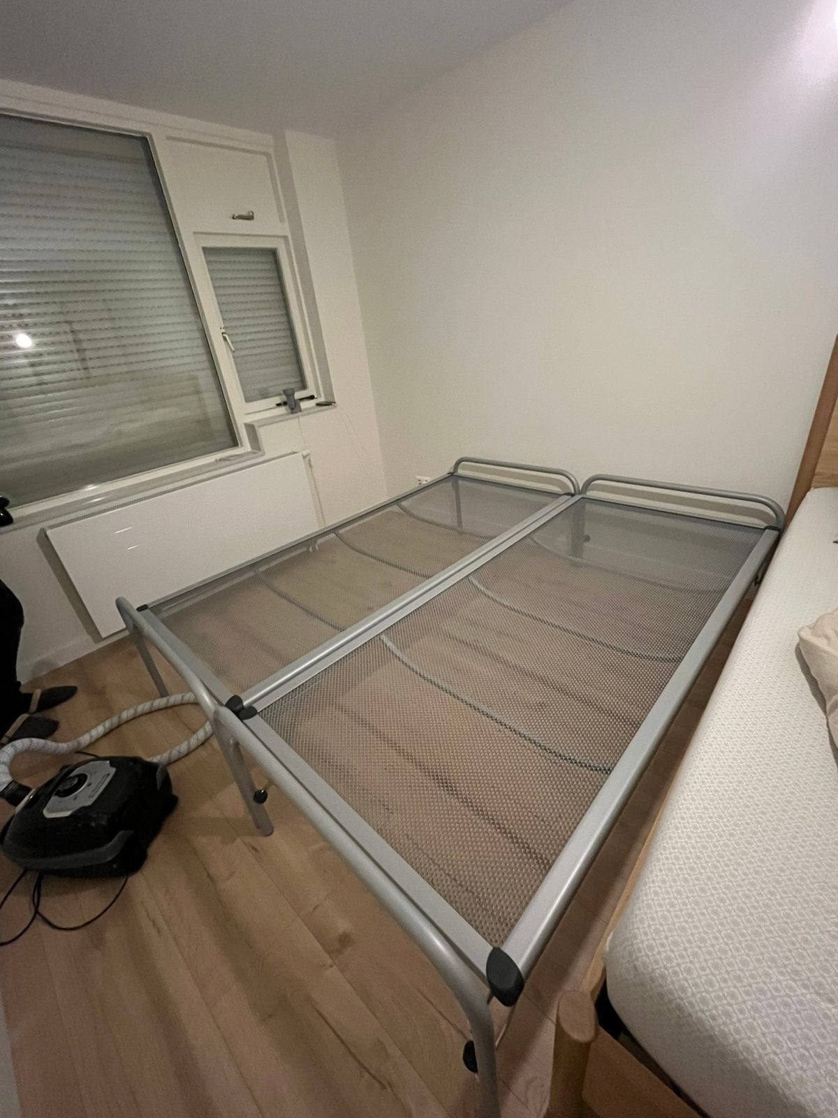 Uitbreidbare 1 persoons / 2 persoons bed, Ophalen, 90 cm, Eenpersoons, Zo goed als nieuw