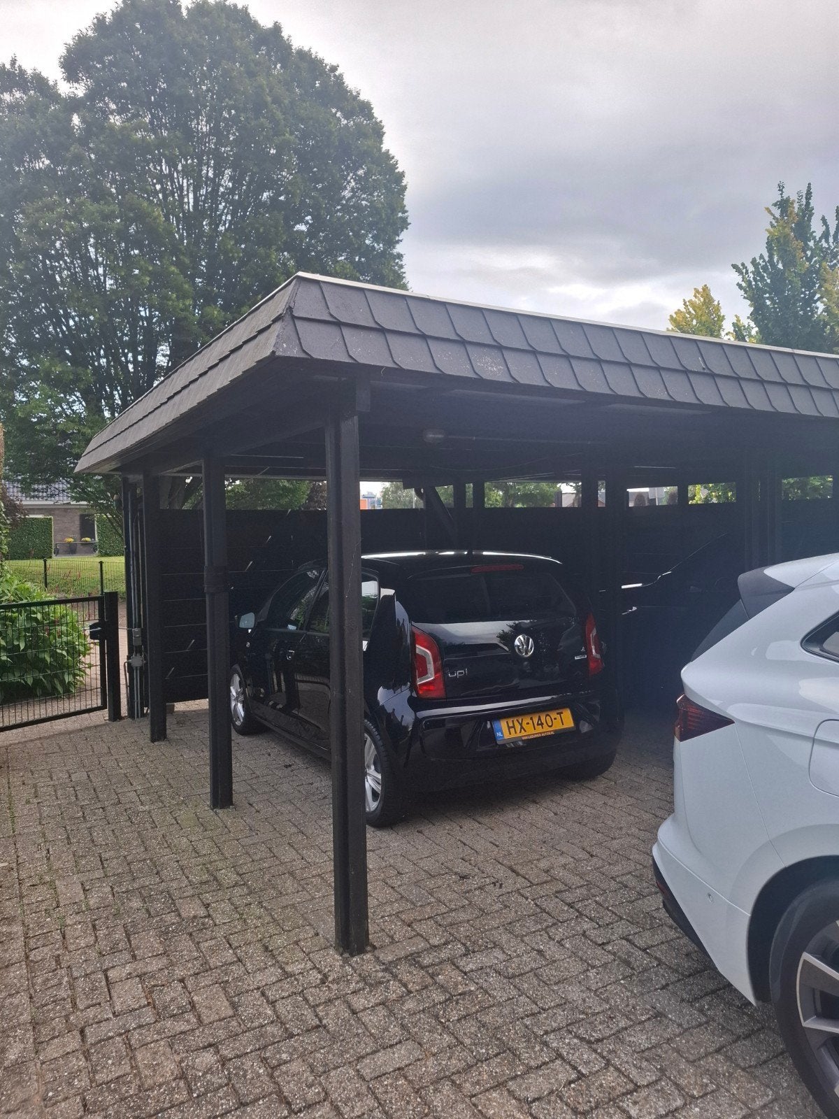 Robuuste carport met ruimte voor twee auto's, Auto diversen, Autostallingen en Garages