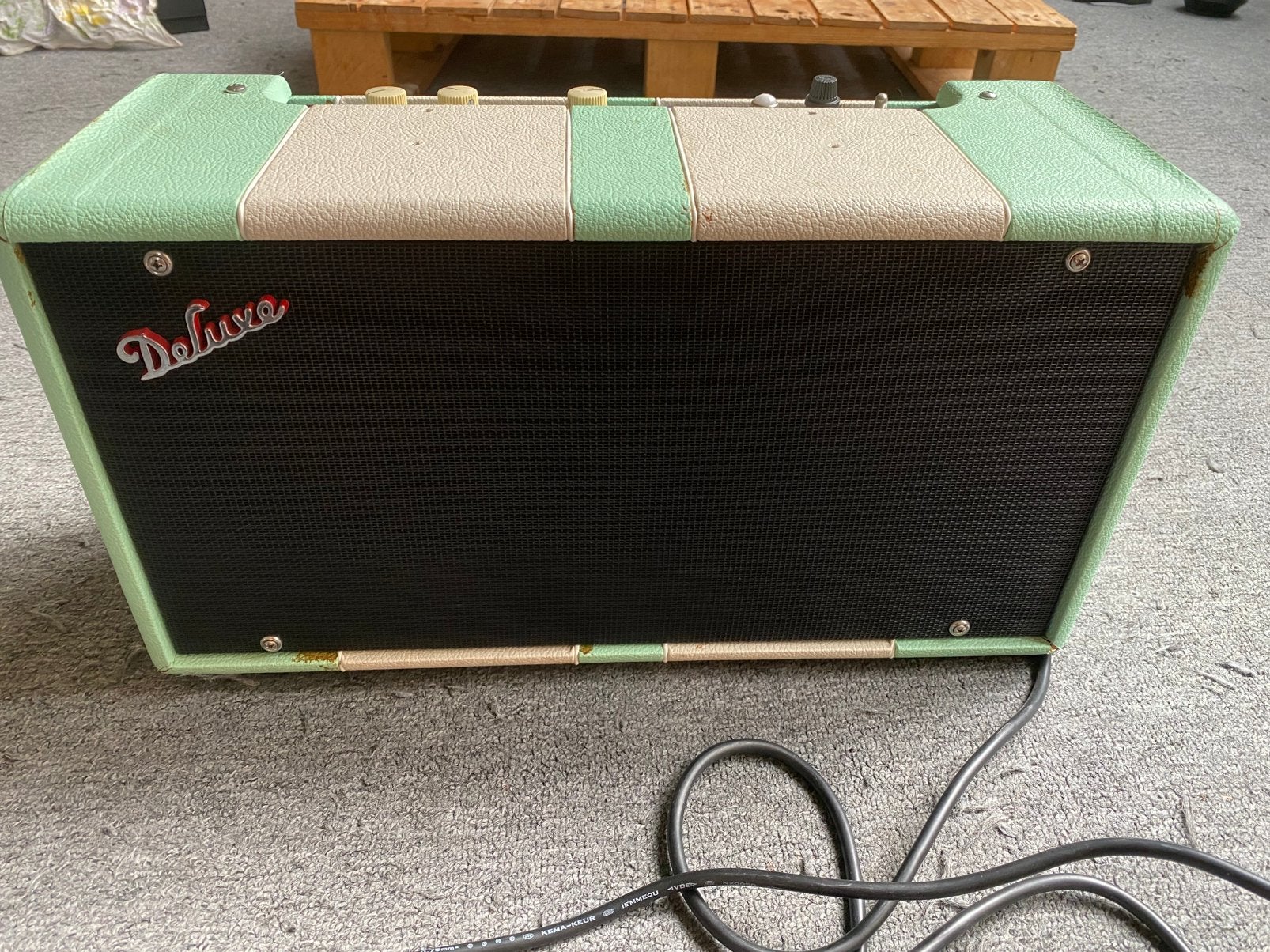 Deluxe Amplification 6G15 Seafoam handwired tube reverb, Ophalen of Verzenden, Zo goed als nieuw, Minder dan 50 watt