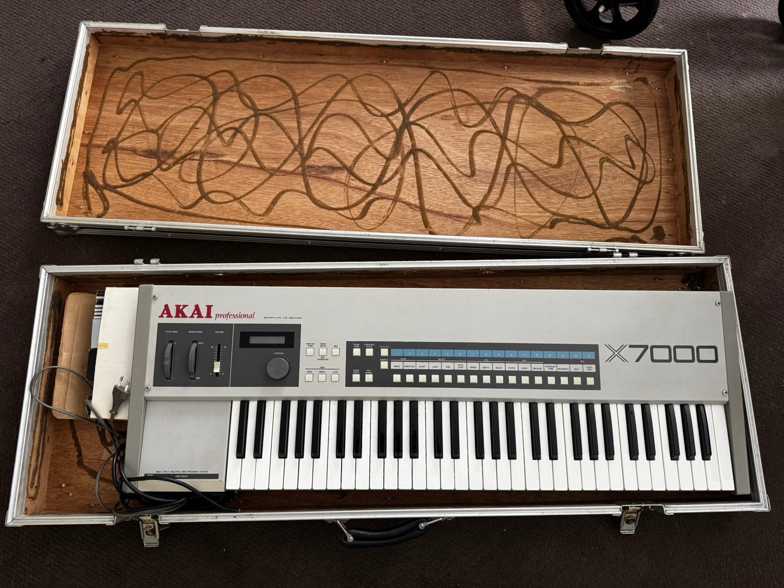 Akai X7000 sampling synthesizer 1986, Ophalen, Gebruikt, Overige aantallen, Overige merken