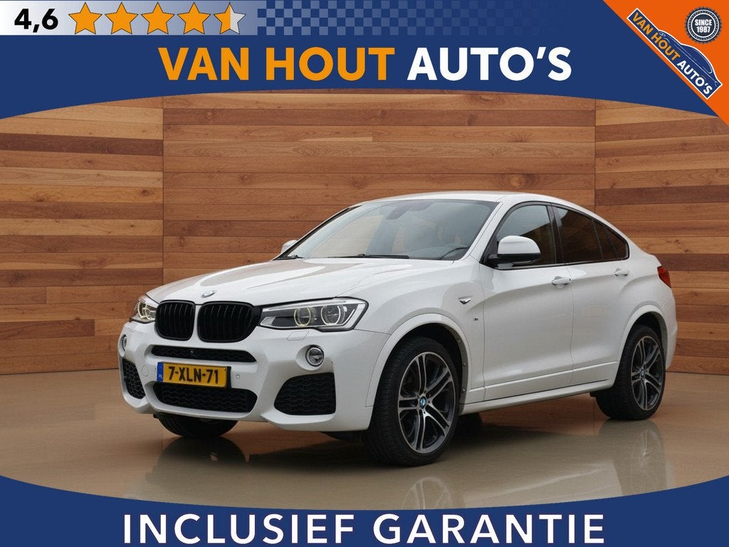BMW X4 xDrive35i High Executive (bj 2014, automaat), Automaat, Gebruikt, 2000 kg, Bedrijf