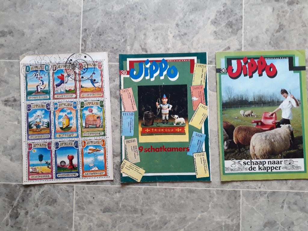 3x blad oude jippo compleet, Boeken, Ophalen of Verzenden, Gelezen, Overige typen