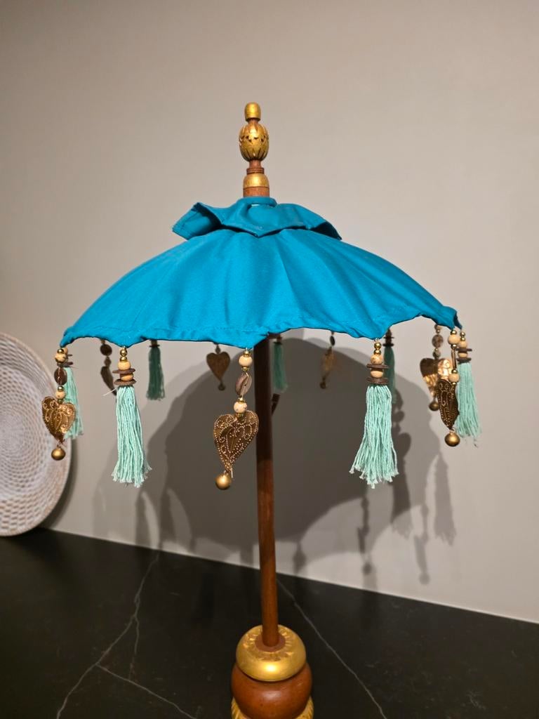 Balinese tafel parasol, Ophalen of Verzenden
