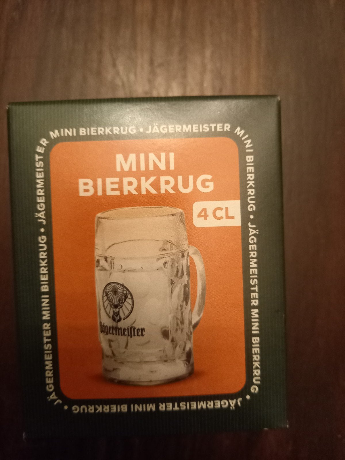 Jägermeister Mini Bierpul - Shotglas 4 cl, Nieuw, Ophalen of Verzenden, Overige merken, Glas
