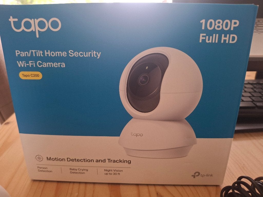 Binnenhuis camera Tapo C200, Ophalen of Verzenden, Nieuw, Binnencamera