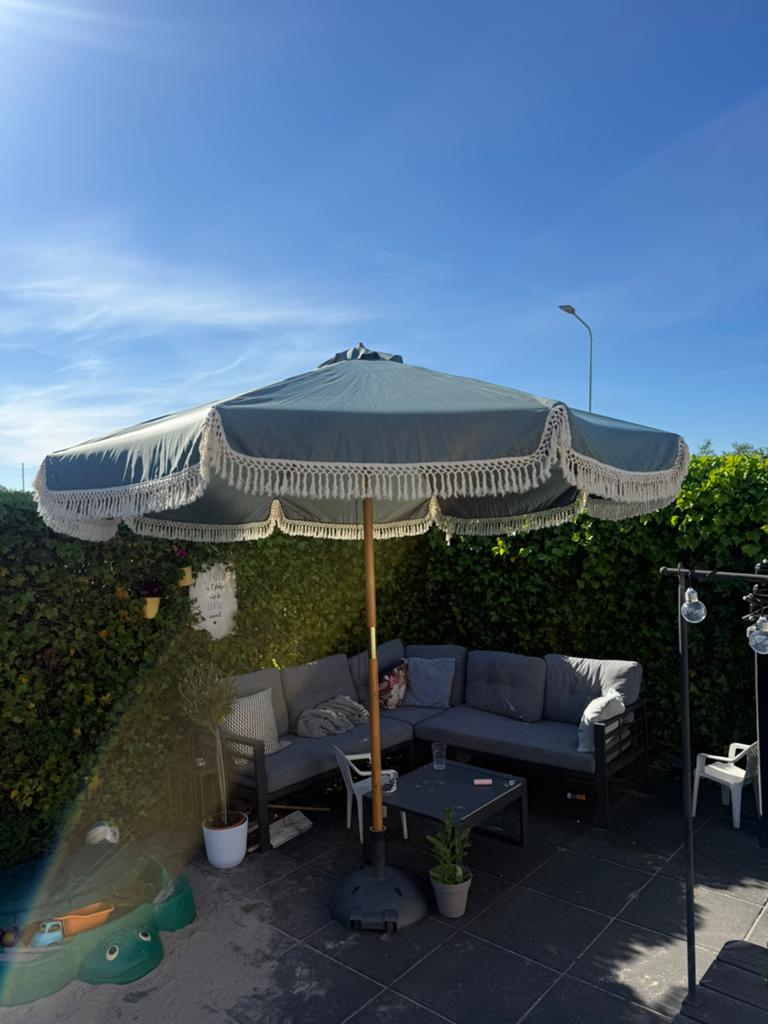 Nieuwe parasols! 3 modellen. 3meter diameter! Groen, oranje, Ophalen, Wr, Nieuw, Wr