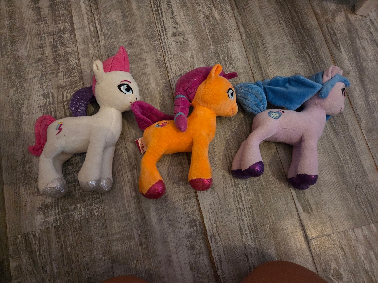 My Little Pony knuffels - Set van 3, Overige merken, Overige karakters, Overige typen, Ophalen of Verzenden