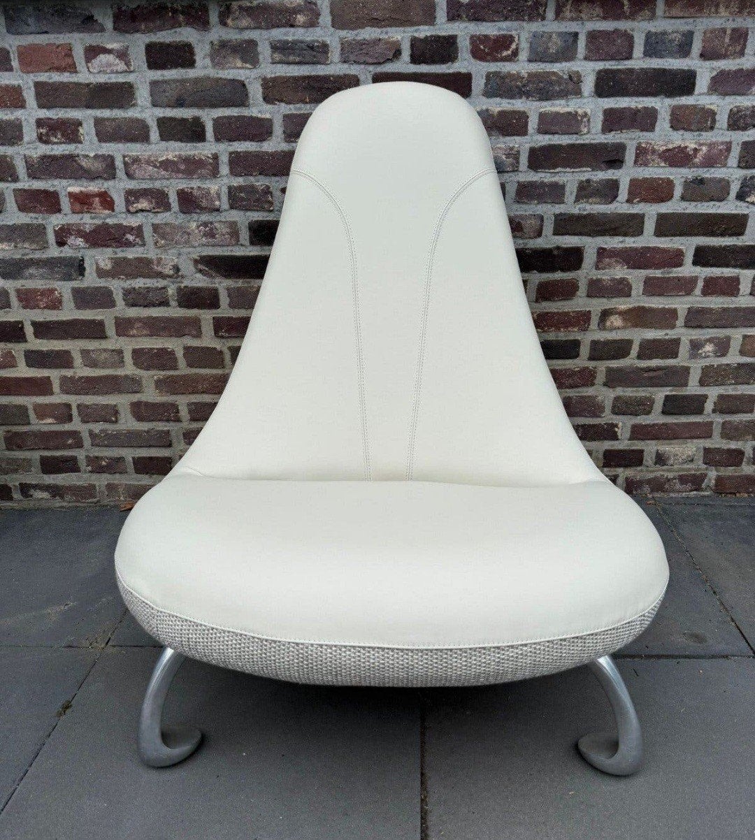 Leolux Chi fauteuil, 75 tot 100 cm, Ophalen of Verzenden, Zo goed als nieuw, Modern