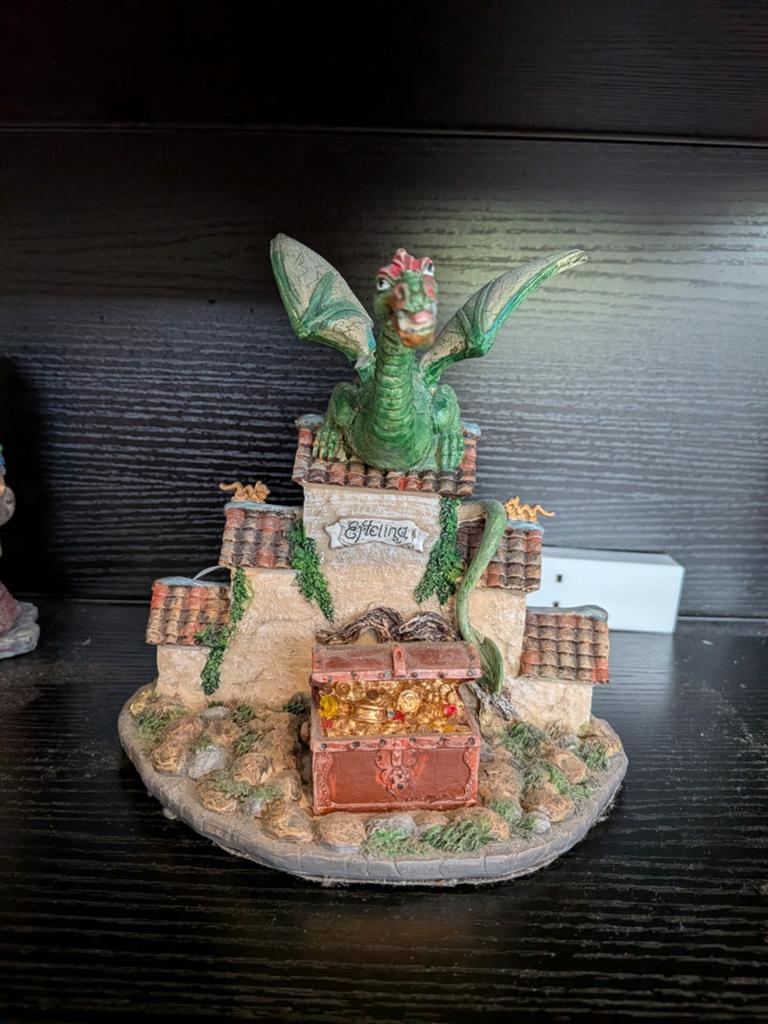 Draak lichtgeraakt, Verzamelen, Efteling, Ophalen, Beeldje of Poppetje