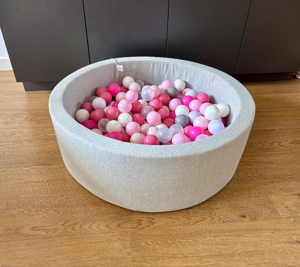 Mimii grijze ballenbak met 200 ballen, Ophalen, Zo goed als nieuw, Overige typen