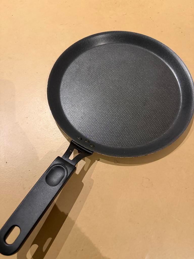 Tefal Crêpepan - Perfect voor heerlijke crêpes, Ophalen of Verzenden, Gebruikt, Aluminium, Koekenpan of Braadpan