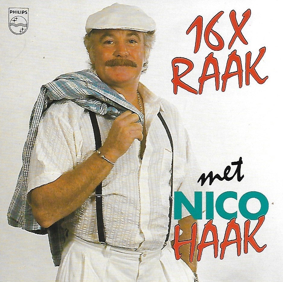 Nico Haak – 16x Raak – Supernette CD, Cd's en Dvd's, Ophalen of Verzenden, Zo goed als nieuw, Levenslied of Smartlap, Album