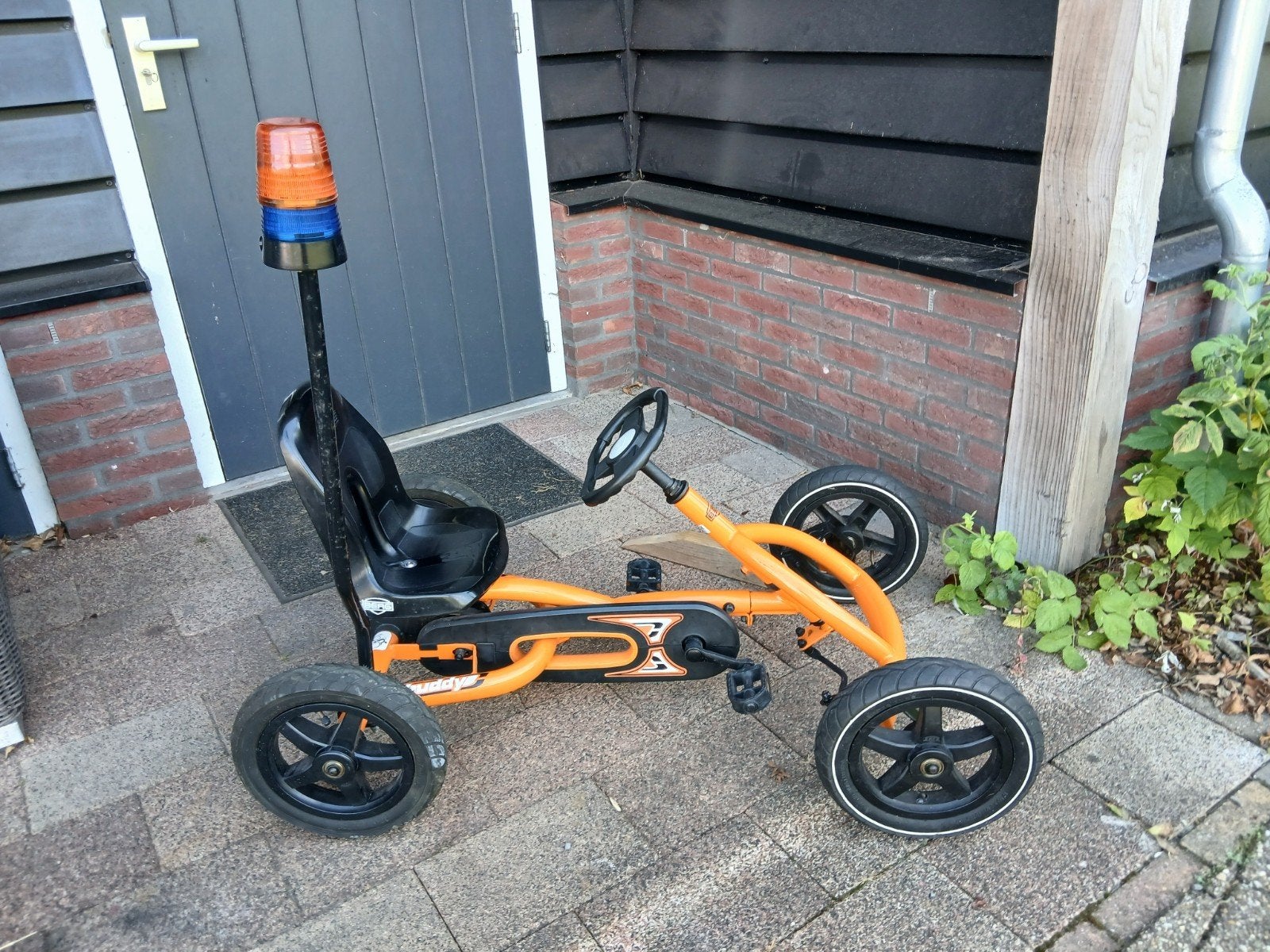 Zeer nette Berg Buddy skelter met zwaailicht, Ophalen, Zo goed als nieuw, Berg