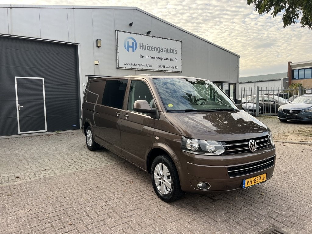 Volkswagen Transporter 2.0 TDI PK:140| L2H1| AIRCO| DUBBELE, Auto's, Euro 5, Stof, Gebruikt, 4 cilinders