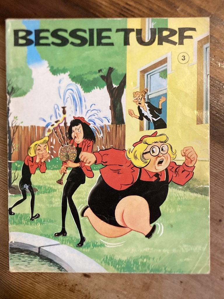 BESSIE TURF - Nr. 3 - Eerste druk, 1968, Eén stripboek, Ophalen of Verzenden, Gelezen