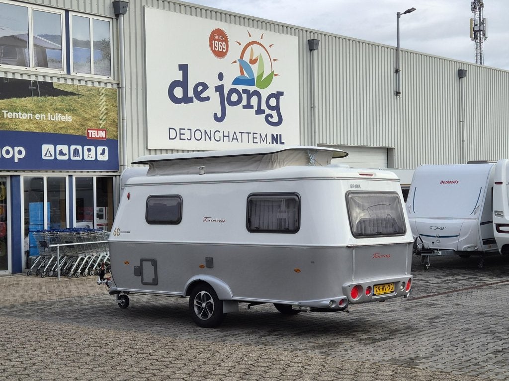 Eriba Touring Troll 542 60 Edition Enkele bedden, Caravans en Kamperen, Schokbreker, 4 tot 5 meter, Eriba, Overige typen