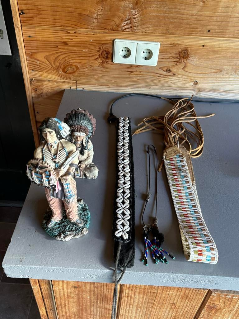 Decoratieve Indianenbeelden en accessoires, Ophalen of Verzenden, Zo goed als nieuw