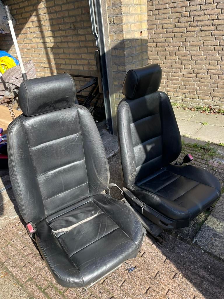 Bmw e36 lederen voorstoelen, Auto-onderdelen, Interieur en Bekleding, Ophalen of Verzenden, BMW