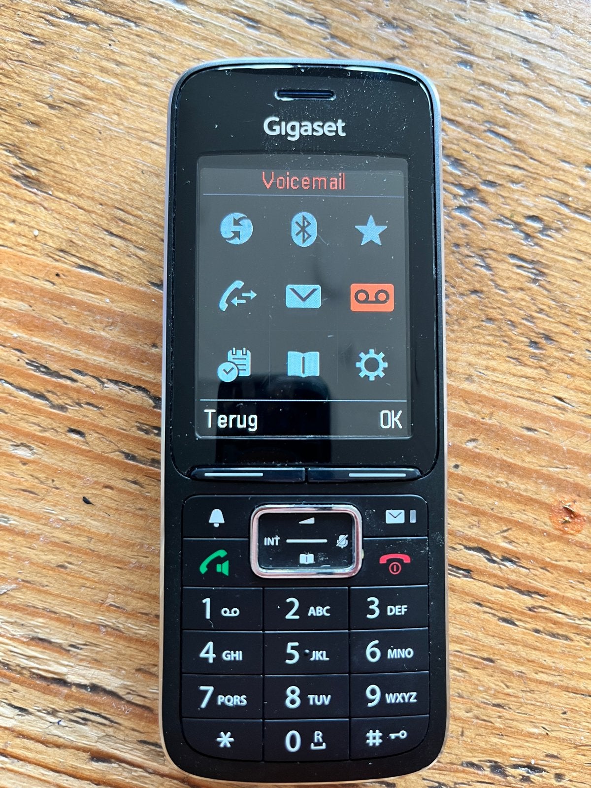 Gigaset SL450H + basisstation Box 100A, Telecommunicatie, Ophalen of Verzenden, Gebruikt, 1 handset, Stralingsarm