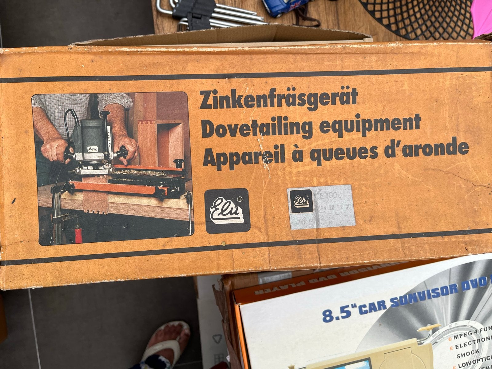 Elu Zinkenfreesapparaat - Dovetailing Equipment, Ophalen of Verzenden, Gebruikt, Bovenfrees